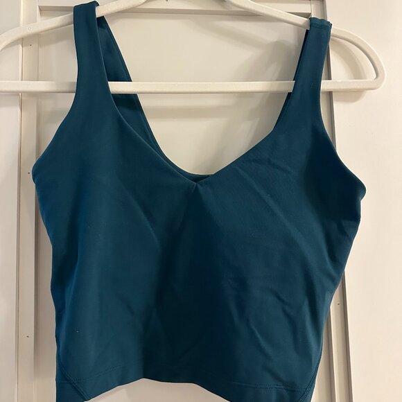 Lululemon Align tank top, size 6, in color storm teal - Picture 3 of 3